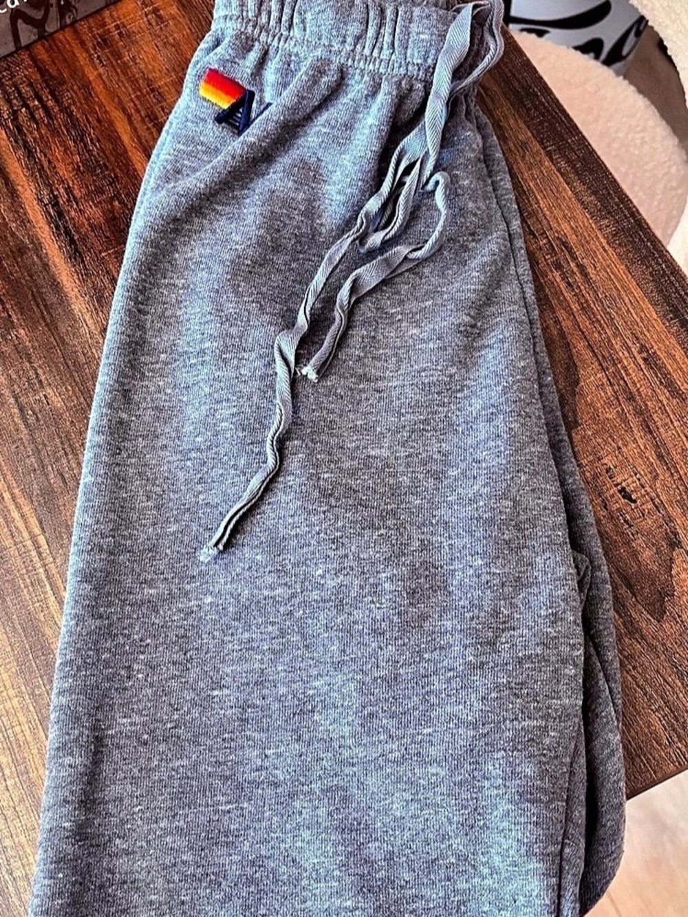 Aviator Nation Bolt Sweatpants Gray Small